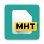 Logo of MHT/MHTML Viewer android Application 