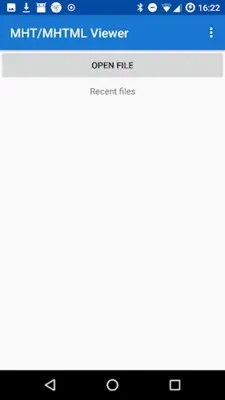 MHT/MHTML Viewer android App screenshot 5